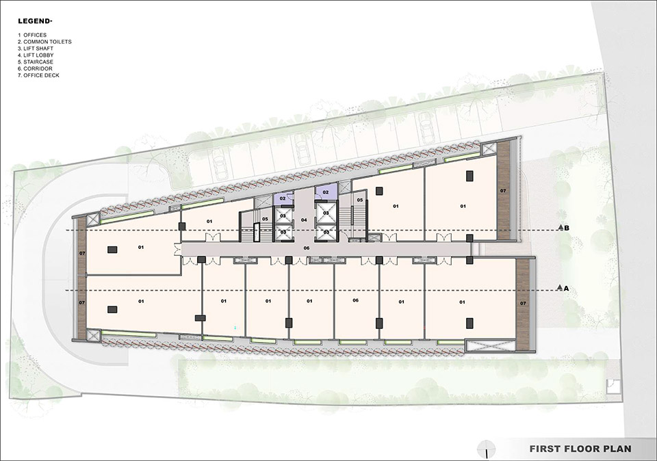 Magnus办公大楼丨印度丨Sanjay Puri Architects-48