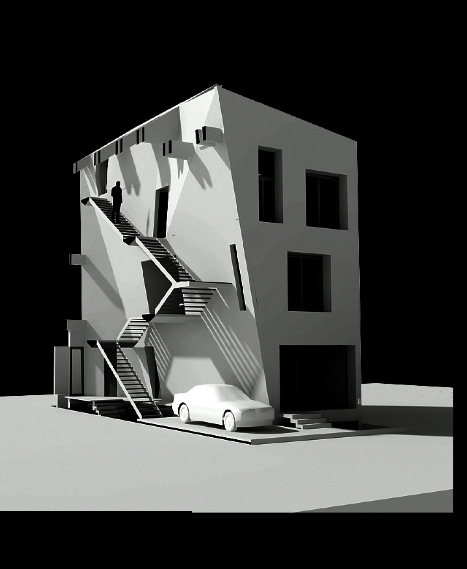 越南胡志明市折墙住宅丨NHA DAN ARCHITECT-50