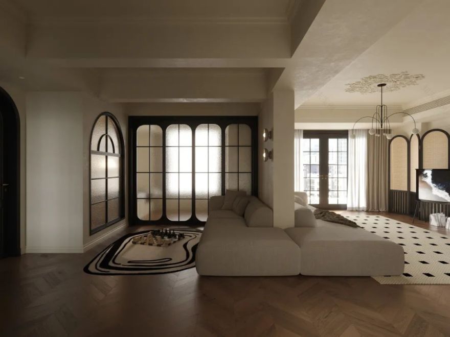 奶油法式复古风丨1218 设计事务所-29