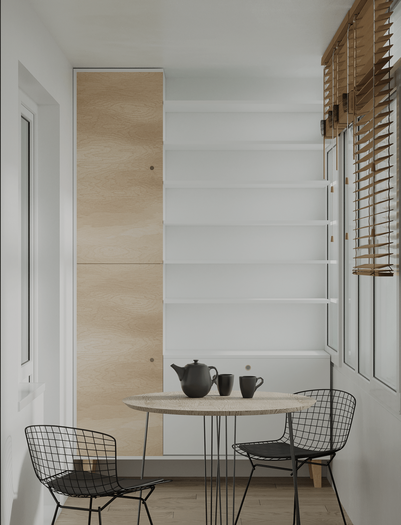 清新的小公寓，完美效果展现                     -18