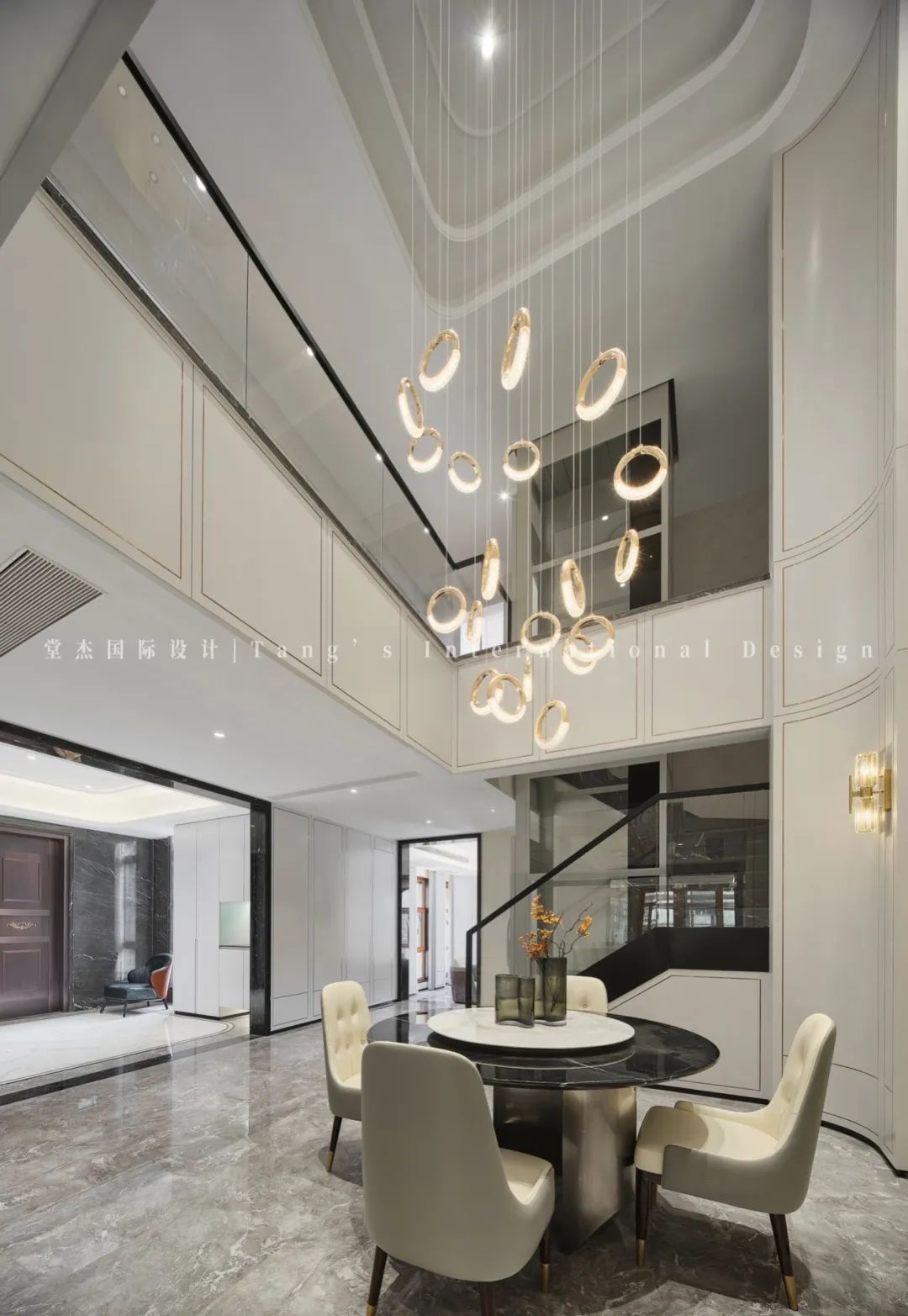 南京复地朗香 600㎡现代轻奢住宅设计丨中国南京丨堂杰国际设计-38