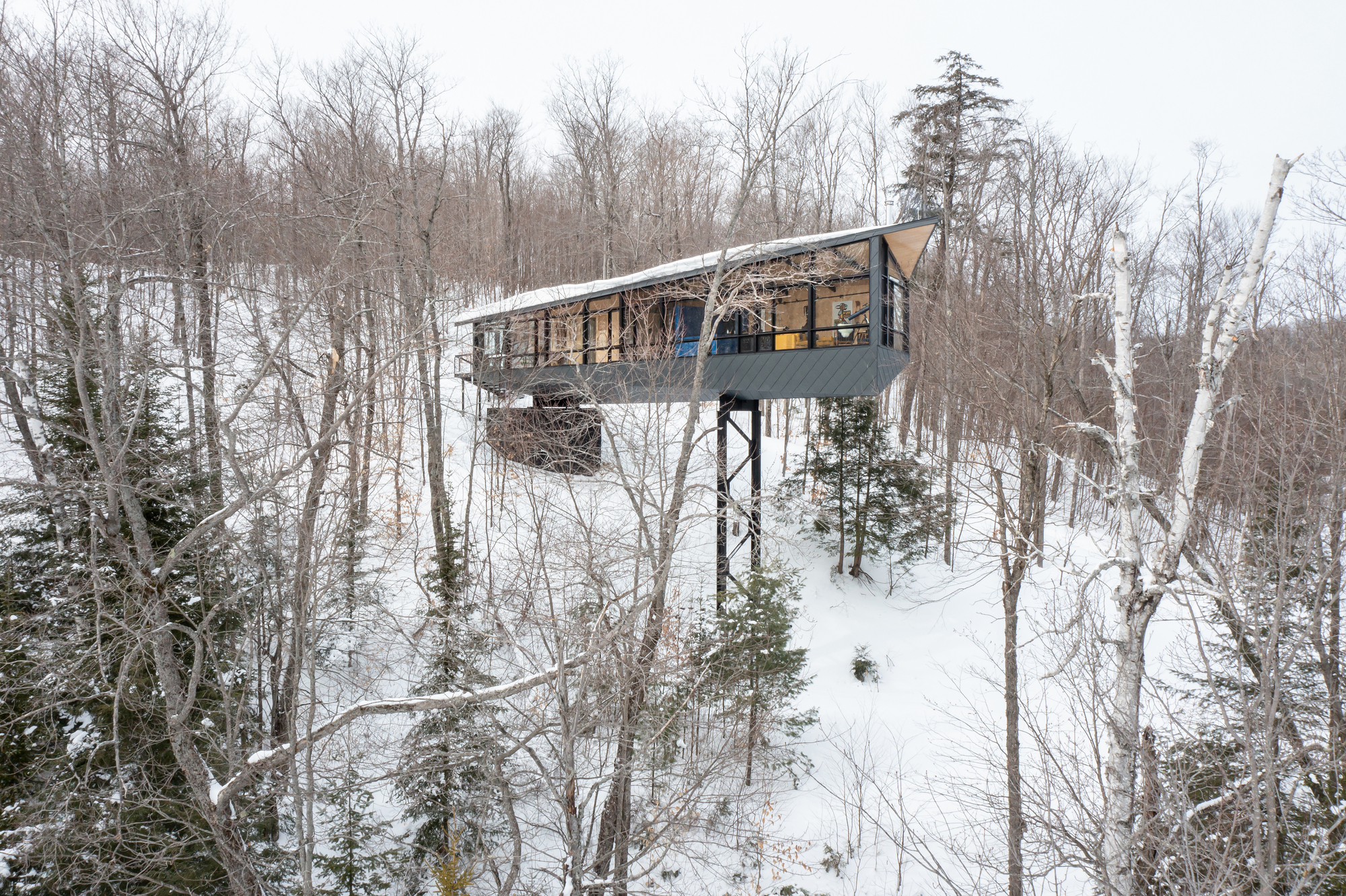 更多小屋丨加拿大魁北克丨Kariouk Architects-37