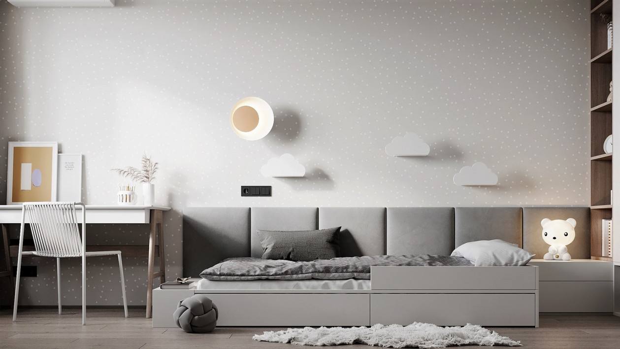 灰色系-极简风住宅设计-14