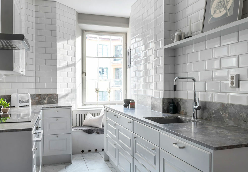 瑞典斯德哥尔摩优雅艺术公寓设计-9