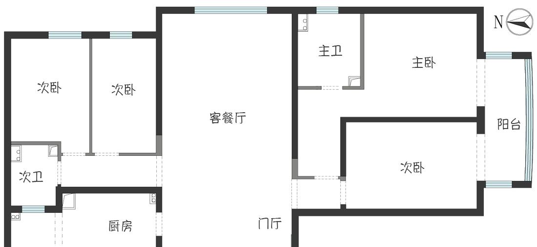 三代同堂的舒适生活空间丨JORYA玖雅-6