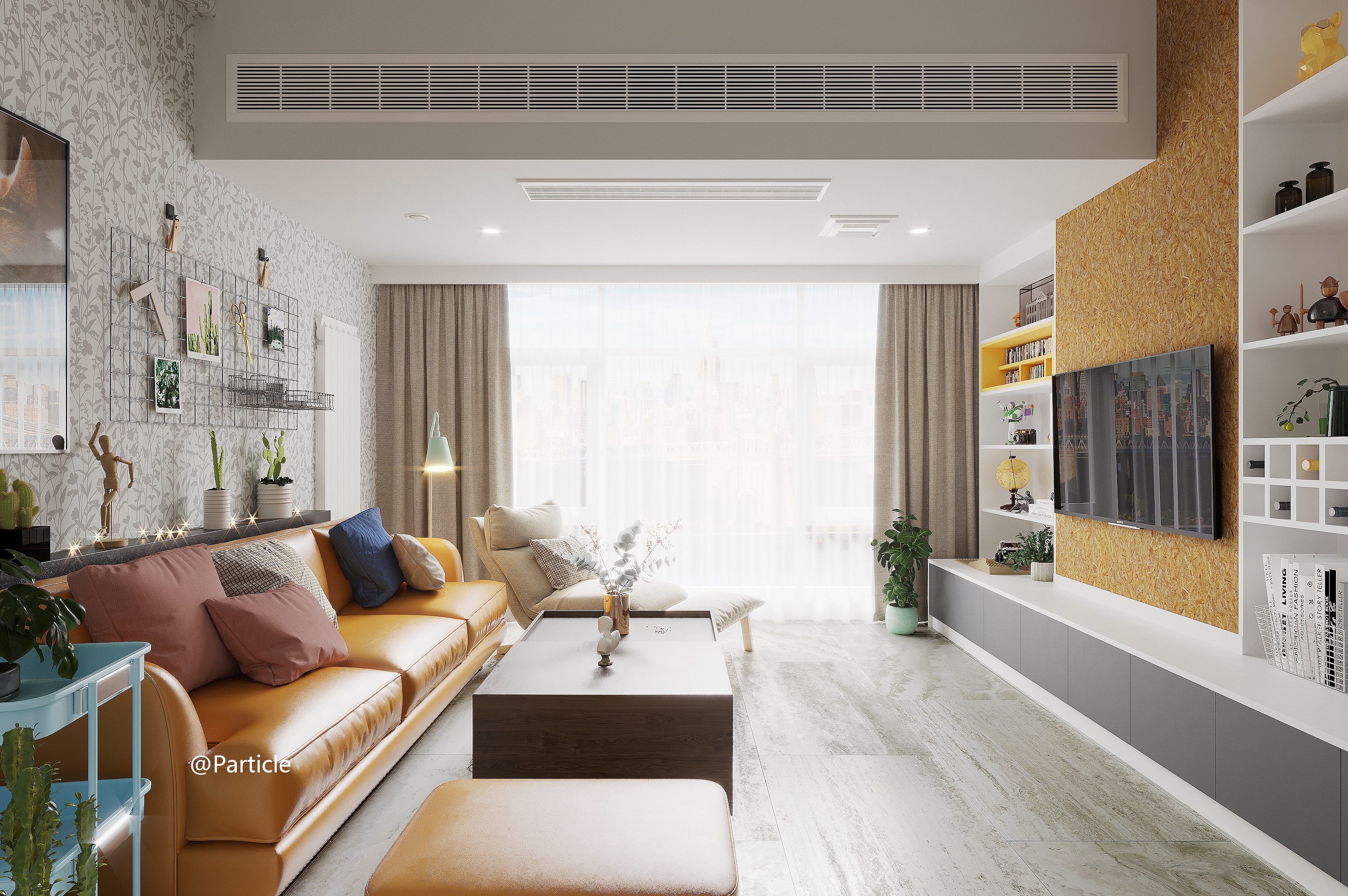 38 平米北欧风小窝 | 小空间大幸福-17