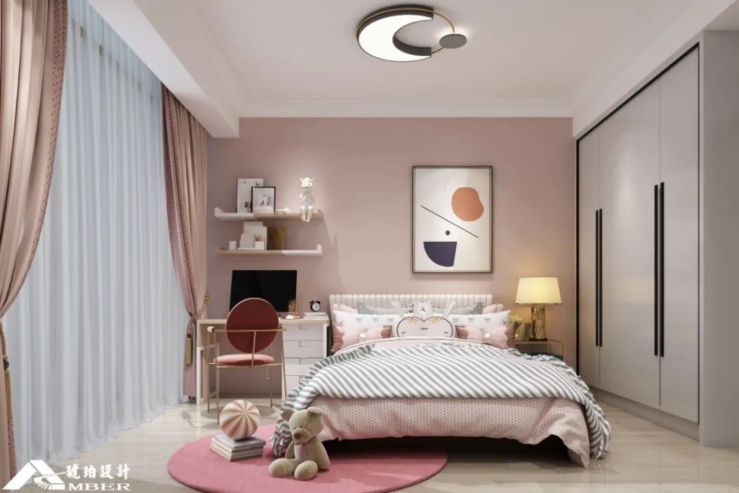 世茂香槟湖现代四室，储物空间与功能完美融合-56