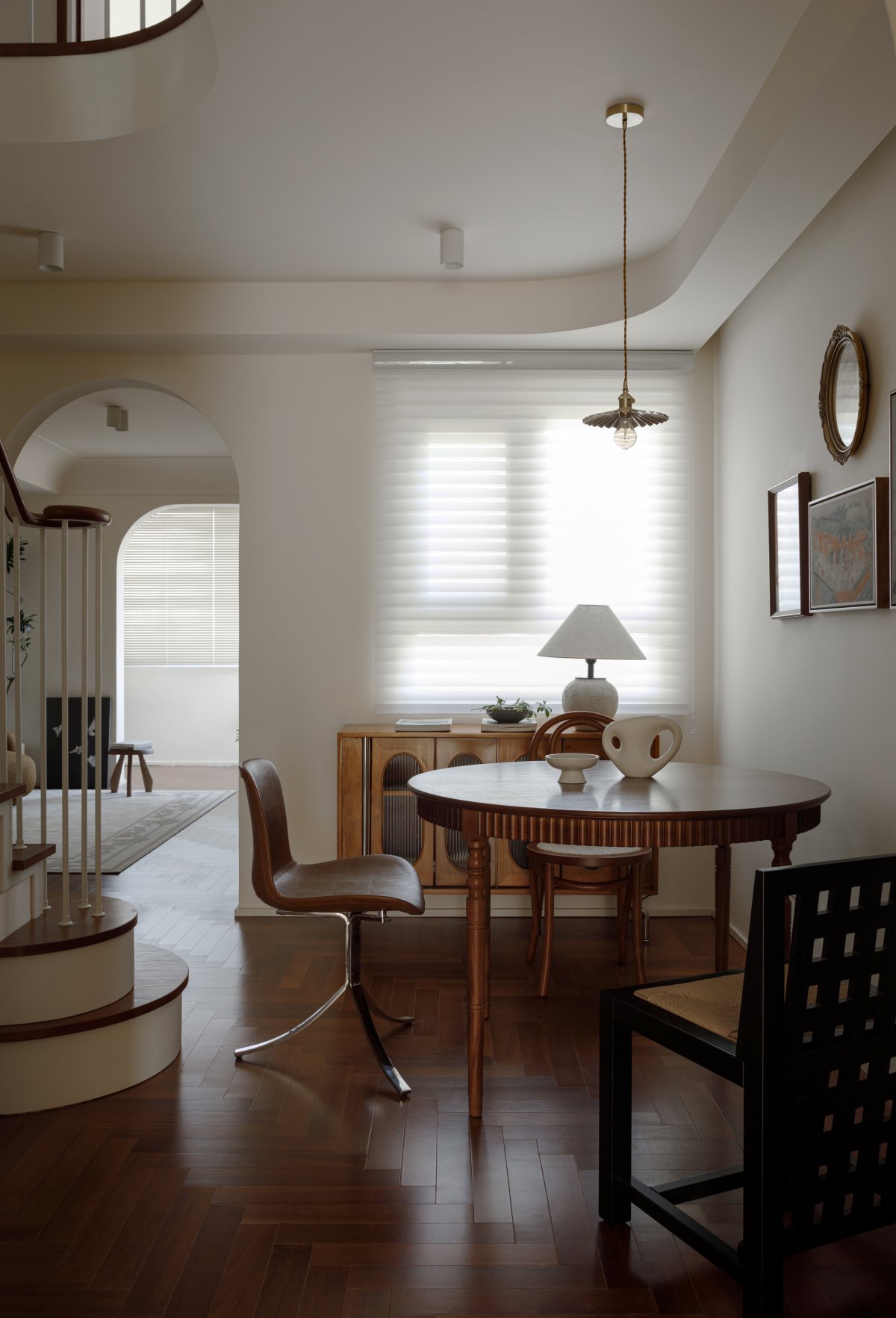 北京西城社区住宅轻复古风格婚房设计丨中国北京丨文君空间设计-28