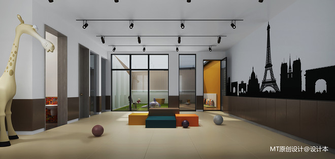 咸阳早教学院装修项目丨中国咸阳-14