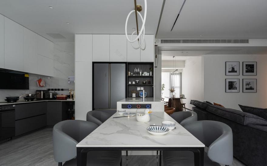 平层温馨现代极简风-47