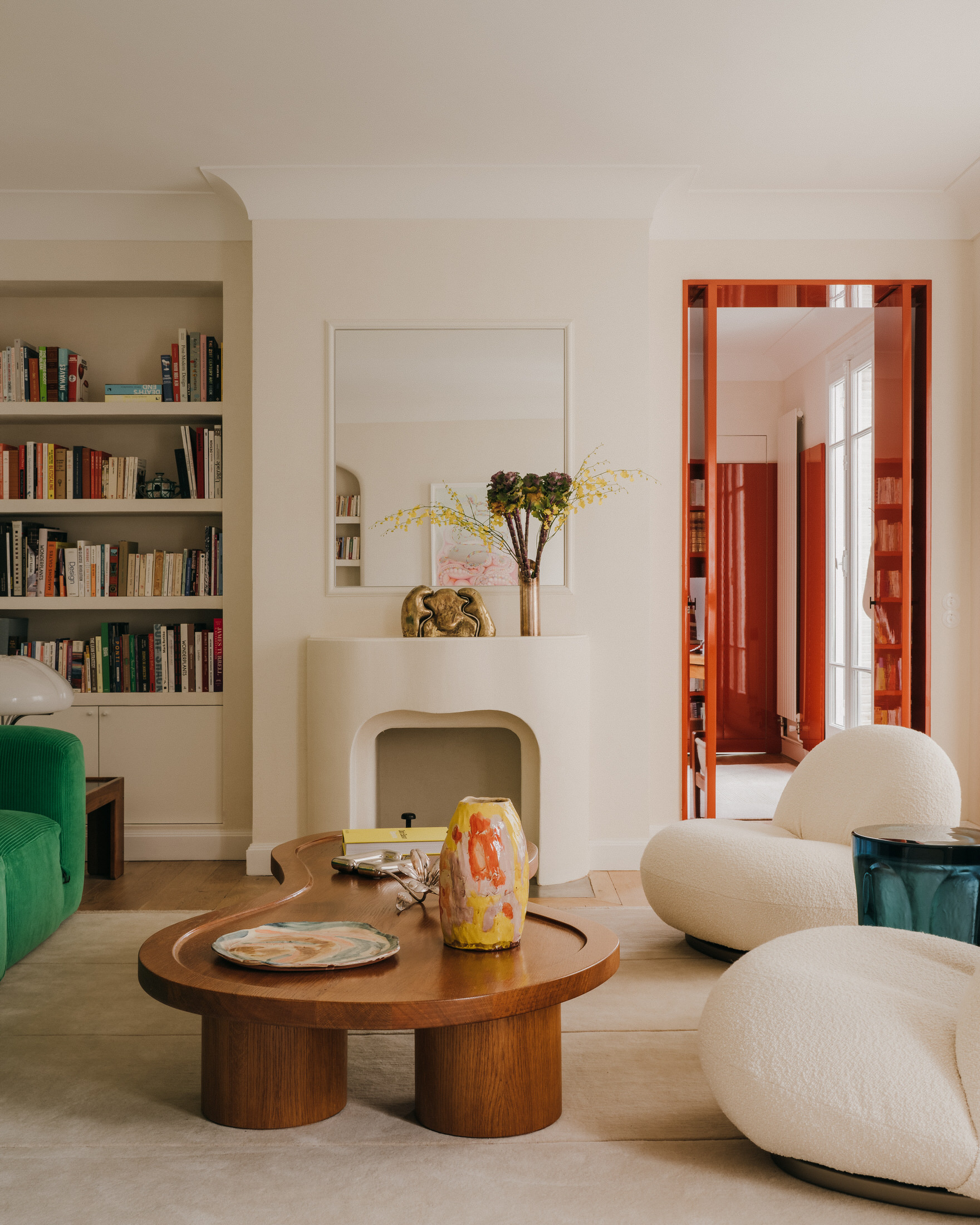 Eclectic Elegance: Turenne Apartment in Paris by Alicia Luxem.-34