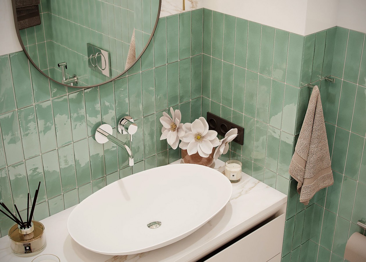 色彩清新--舒适且精致的住宅空间-23