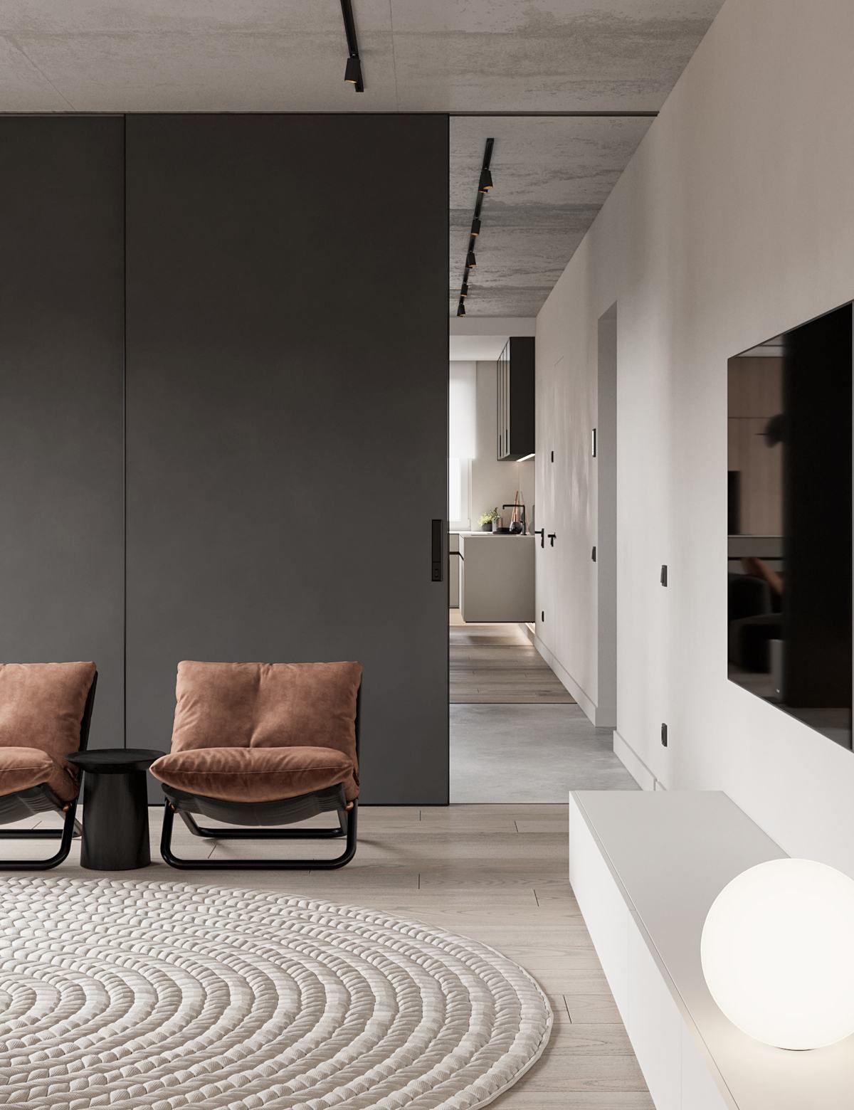 高级灰+极简，理性严谨的“爷范儿”空间 | N.TEAM Design-7