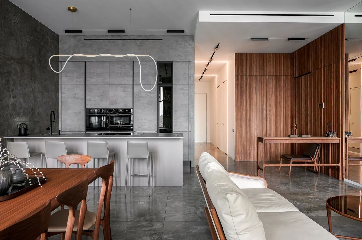 父女俩的 130㎡公寓设计丨Anastasia Senko-16