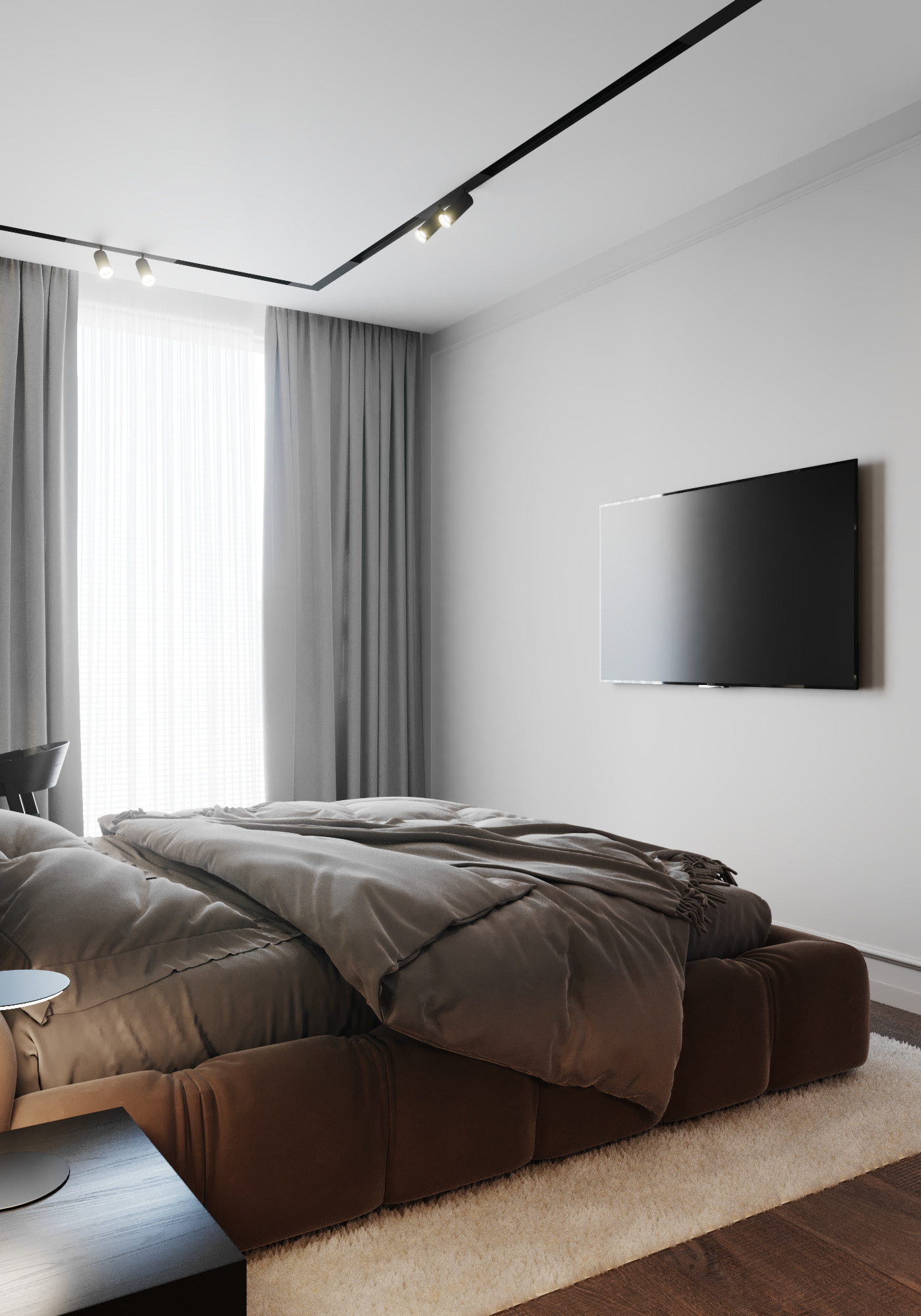 简约风公寓设计 精致时尚，舒适自然-16