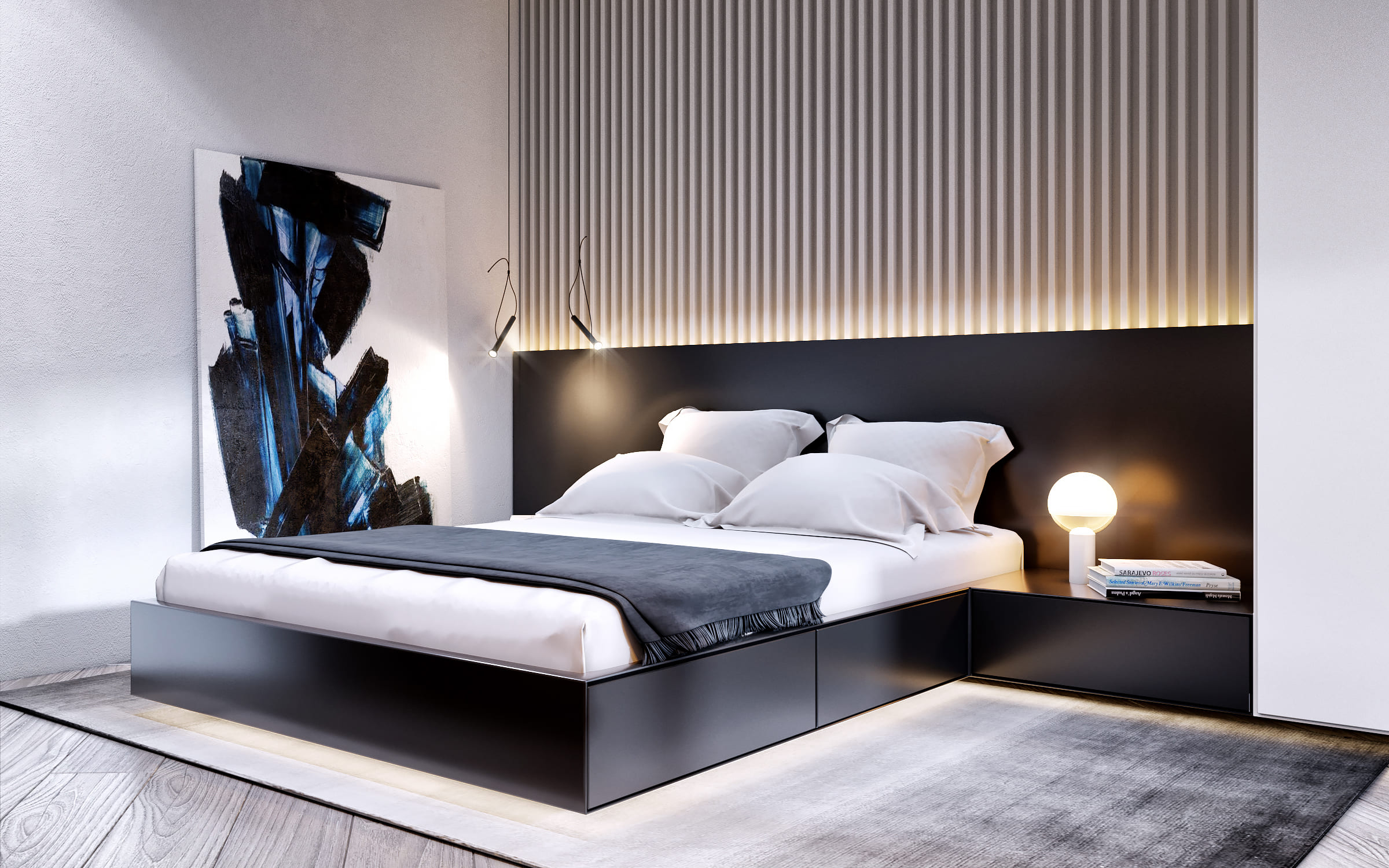 乌克兰基辅 260㎡住宅设计-18