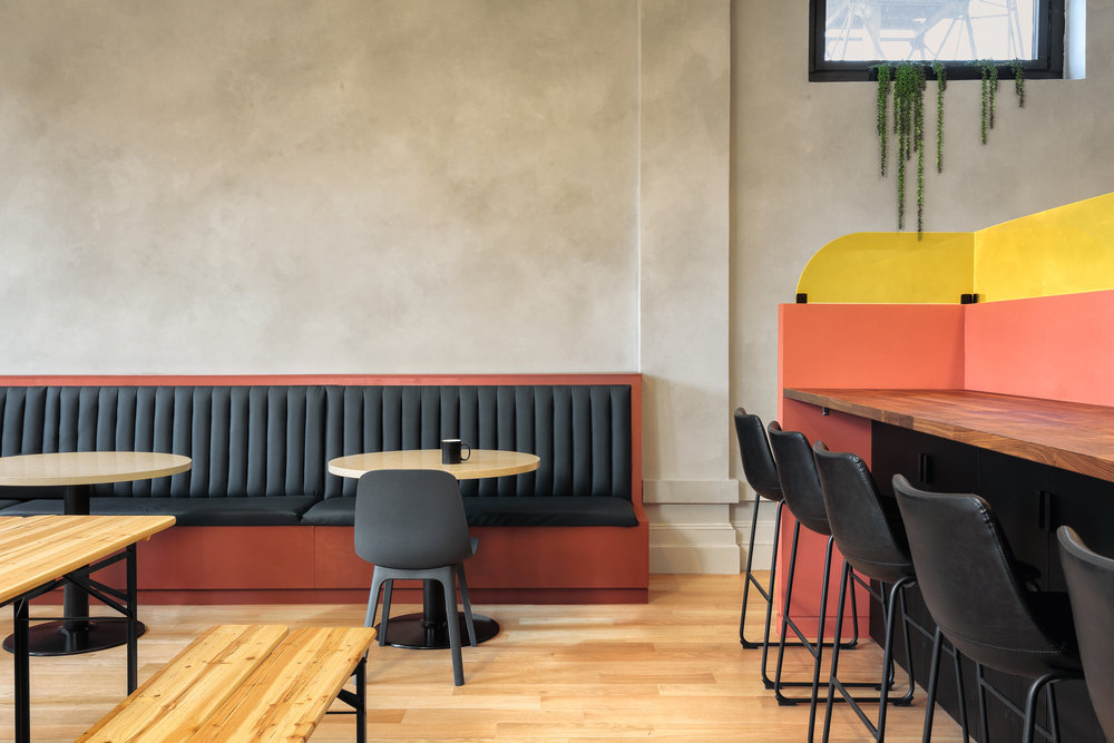 纽约沐浴在色彩中的联合办公空间  FLOAT Studio-0
