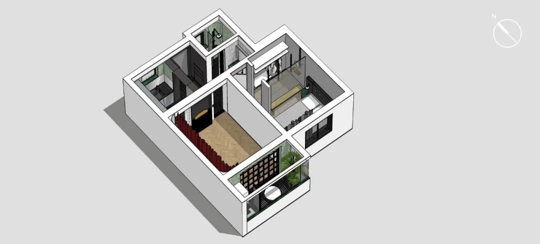 “老破小”中的家庭剧院丨中国上海丨寻长设计NARMAL-92