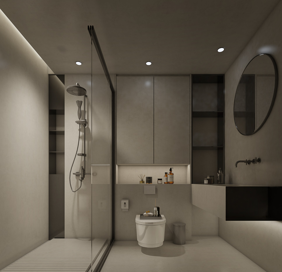 110 平米侘寂设计-13