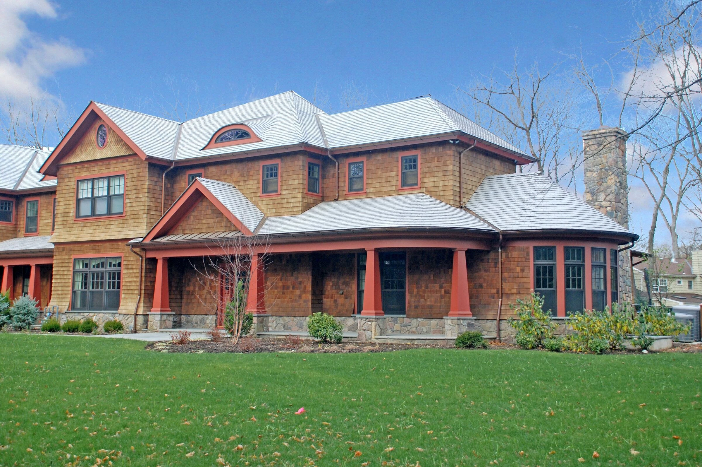 纽约 Rye Brook 的自然乡村风格住宅-16