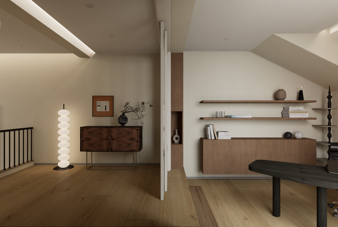 东莞万科城市高尔夫花园轻法 · 中古风设计丨中国东莞丨DP 设计-33