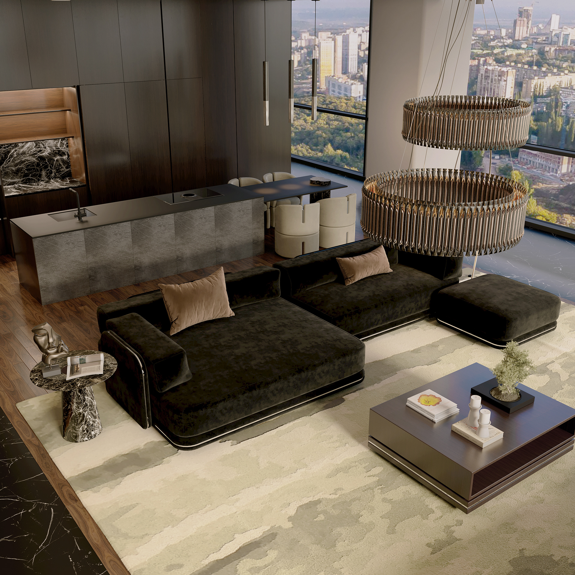 当代风格顶层公寓设计丨@adrielsantos.pt-3