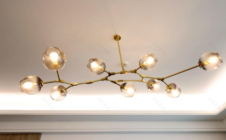 广州轻奢北欧风大户型设计,多元素空间利用-63