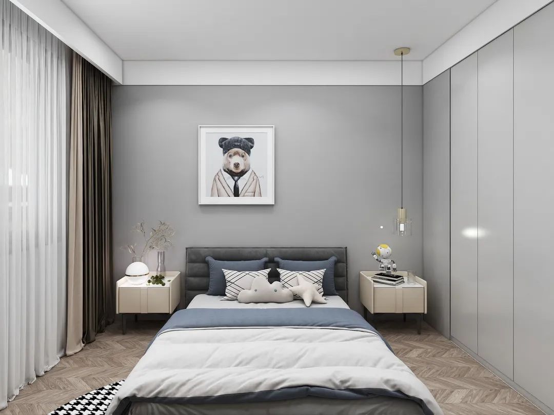 现代轻奢复式整家设计-46