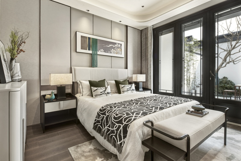 泰州金通绿城·桃李春风别墅新东方艺术软装丨中国泰州丨深圳市伊派室内设计有限公司-11