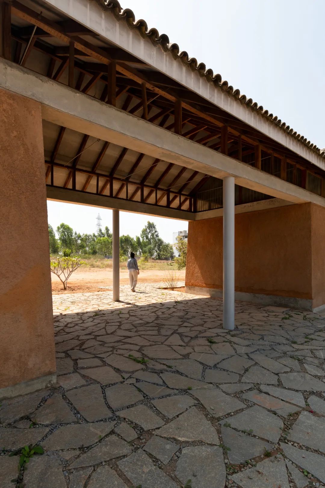 窄砖房丨印度特里凡得琅丨Srijit Srinivas ARCHITECTS-17