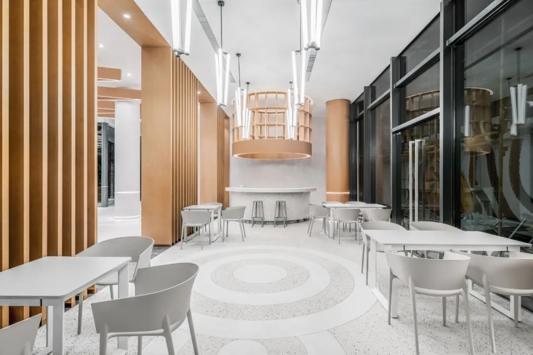 新都川音文创园咖啡厅 | 灵动涟漪，金色蜀锦-76