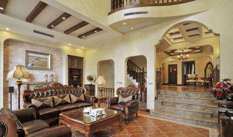 龙湖东桥郡托斯卡纳风格室内设计-14