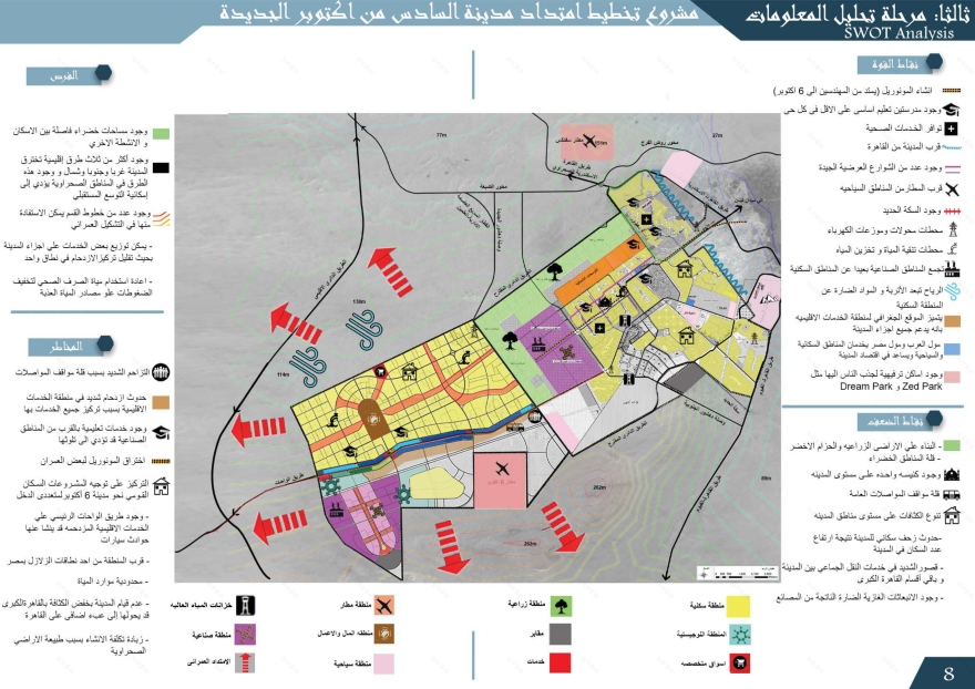 新十月六日城扩张规划丨埃及丨开罗大学工程学院建筑系-15