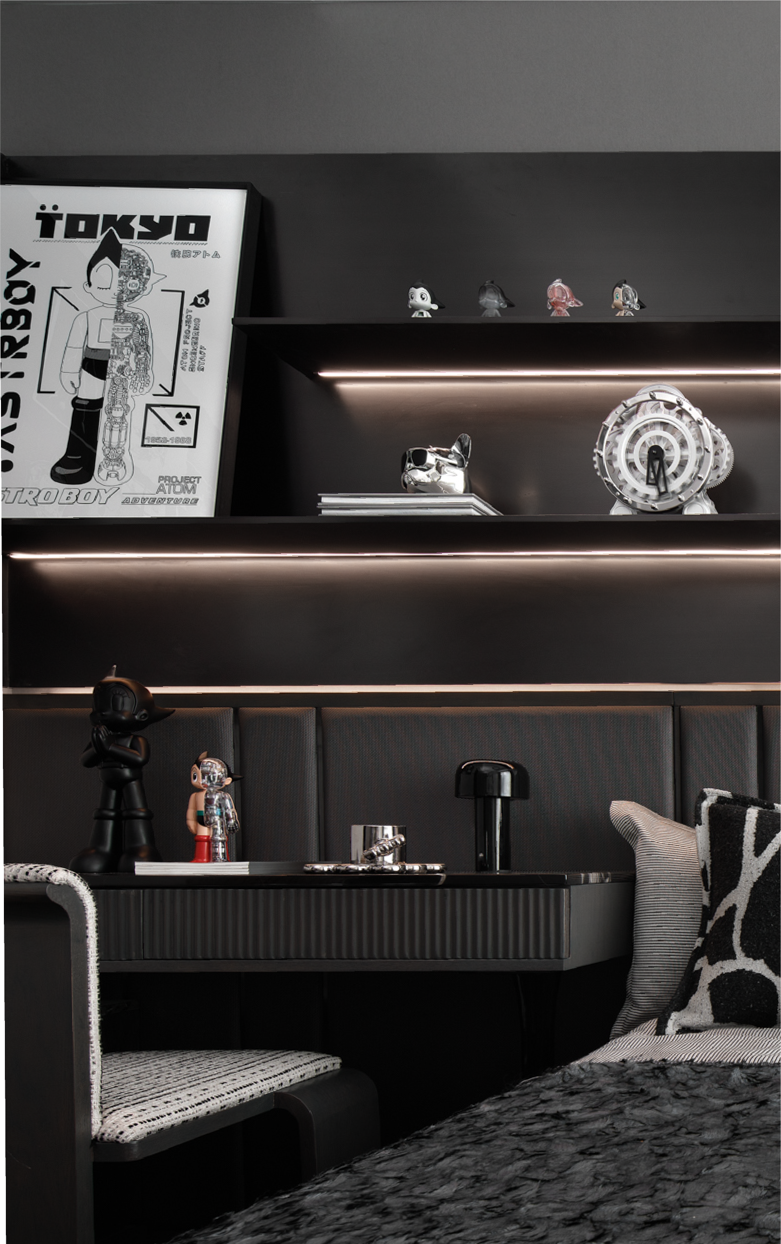 龙湖滨江·云河颂样板房户型设计丨中国成都丨DAS大森设计-35