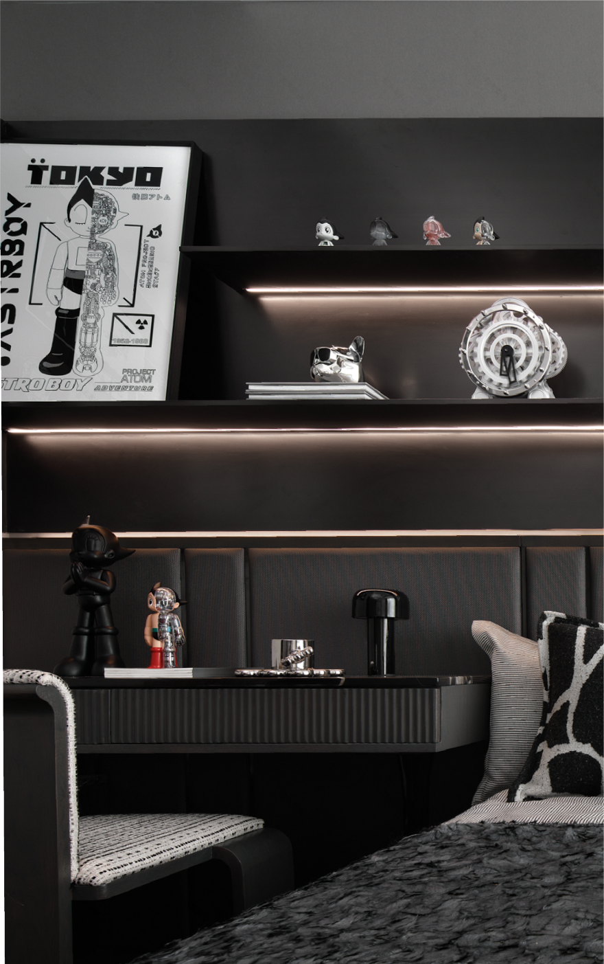 龙湖滨江·云河颂样板房户型设计丨中国成都丨DAS大森设计-35