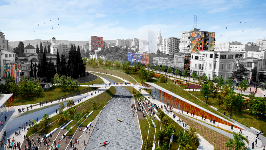 MAU Architecture Plans an Urban and Landscape Regeneration of Fiers City Center in Albania-29
