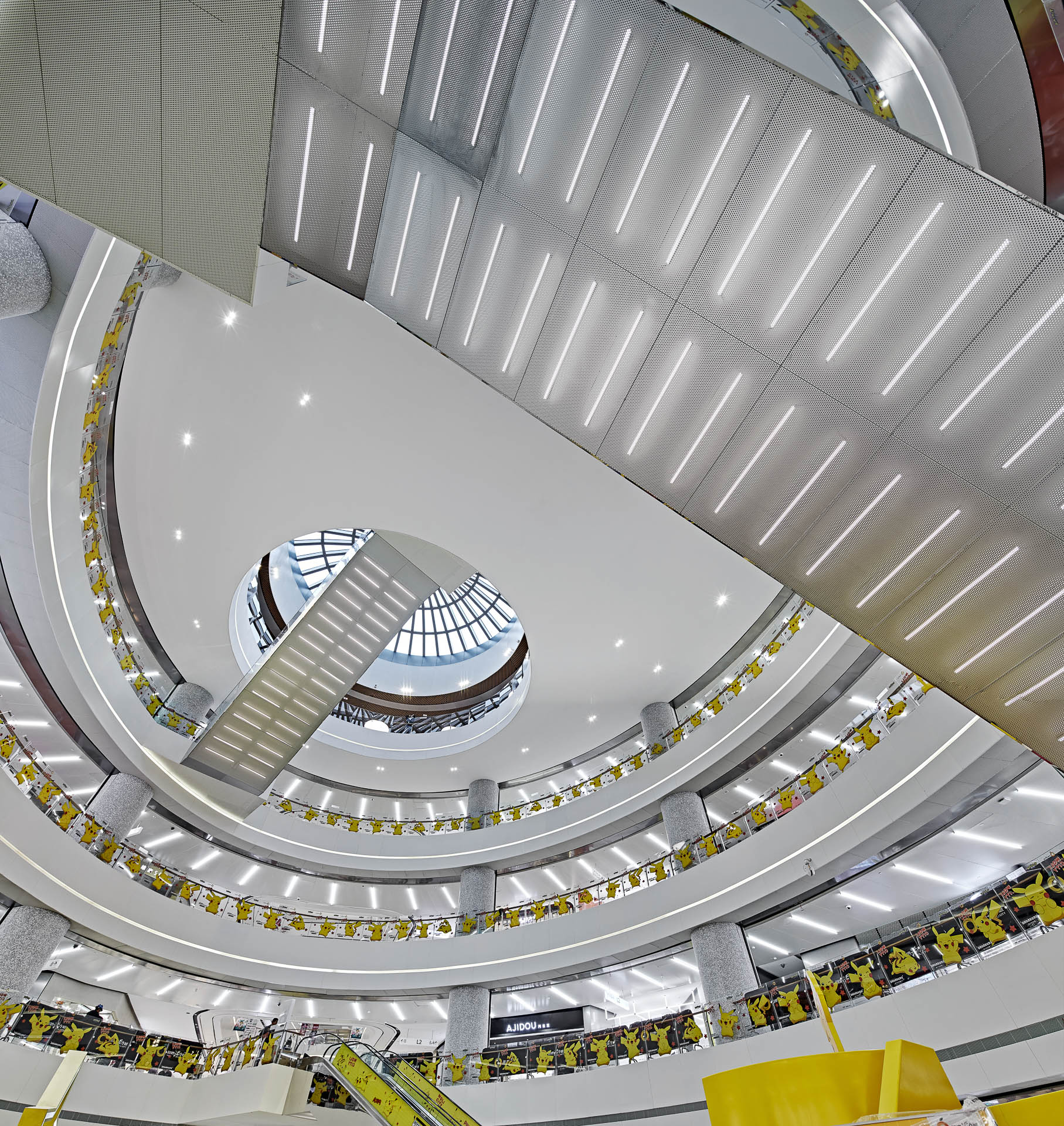 上海 WoliCity 购物商场——CLOU 建筑事务所打造三维几何艺术空间-8