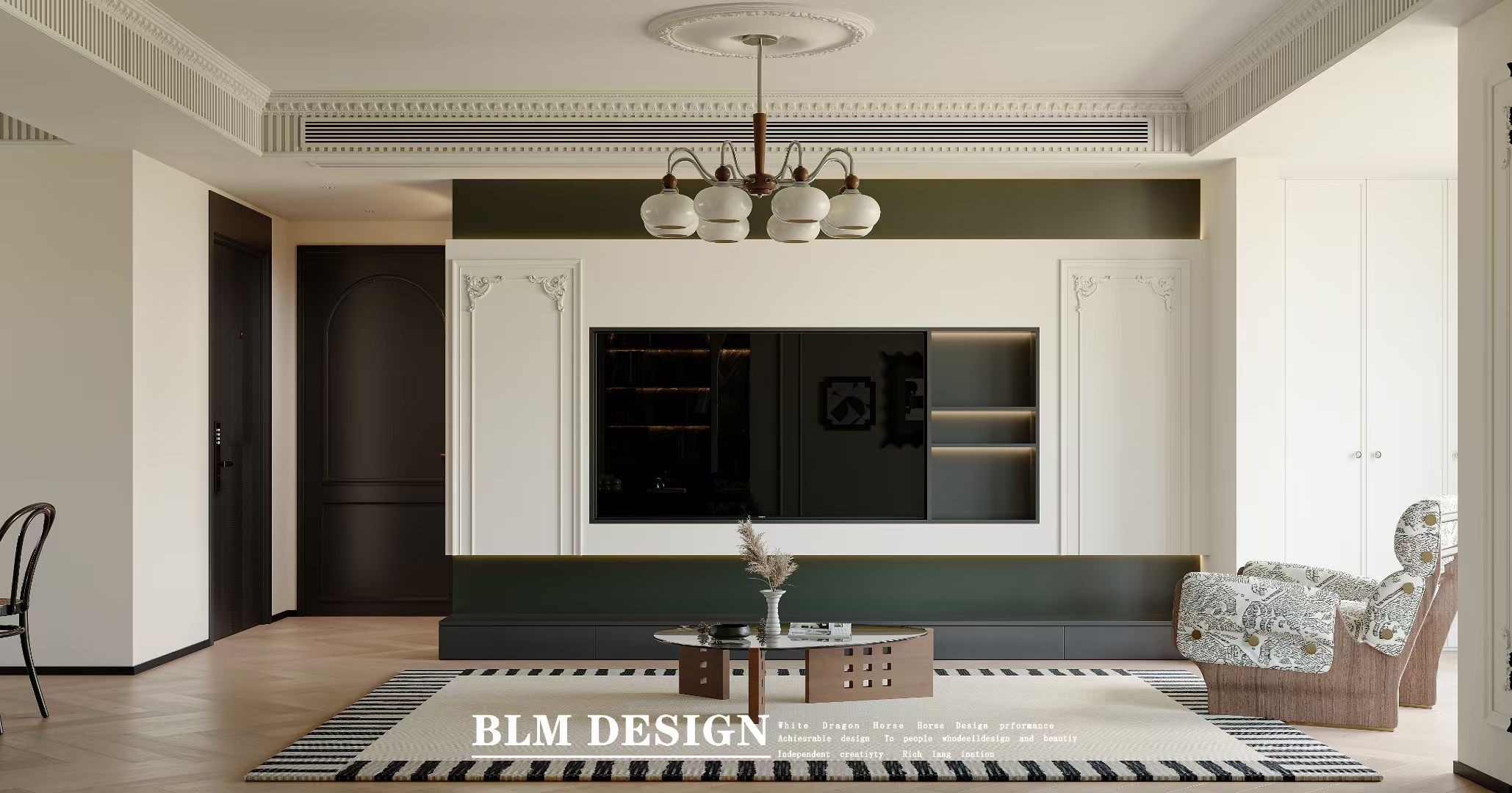 法式  白龙马效果图设计制作-4