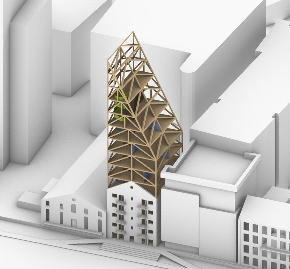 欧洲最高木结构建筑 | 都柏林多层木质建筑-5