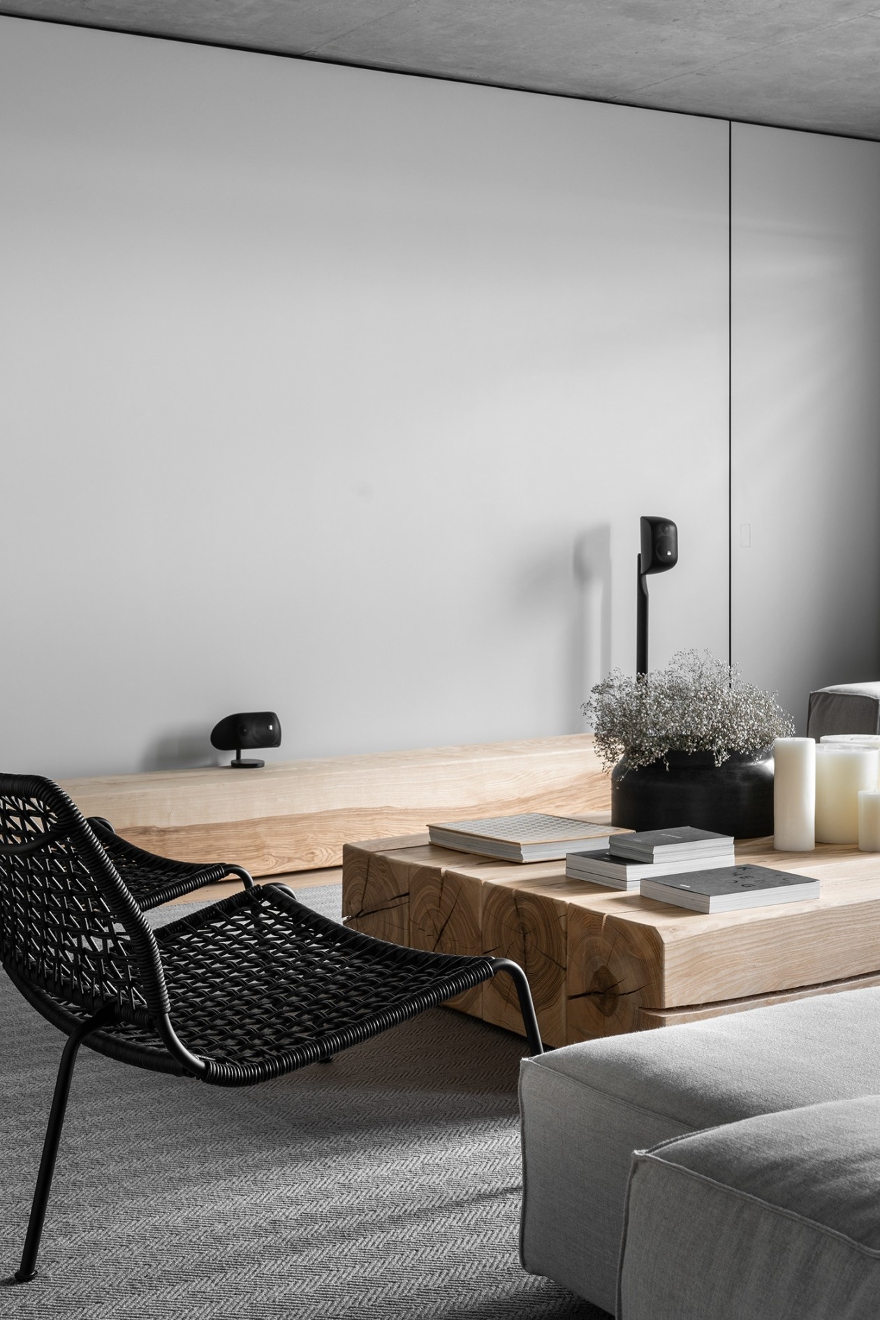 极简轻工业风公寓设计丨line architects-8