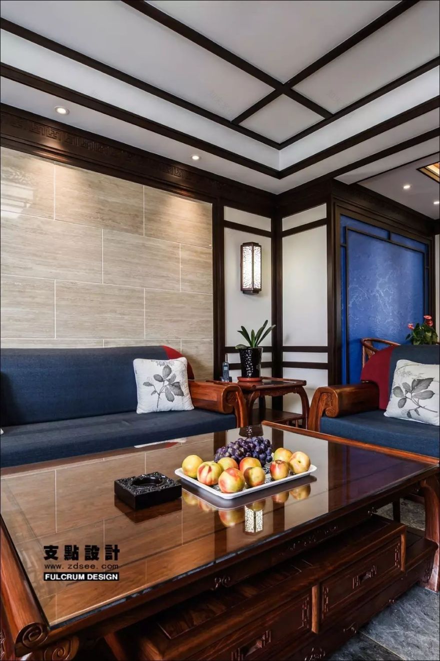 锦绣华府·听泉亭 | 现代元素与传统元素完美结合的中式设计-4