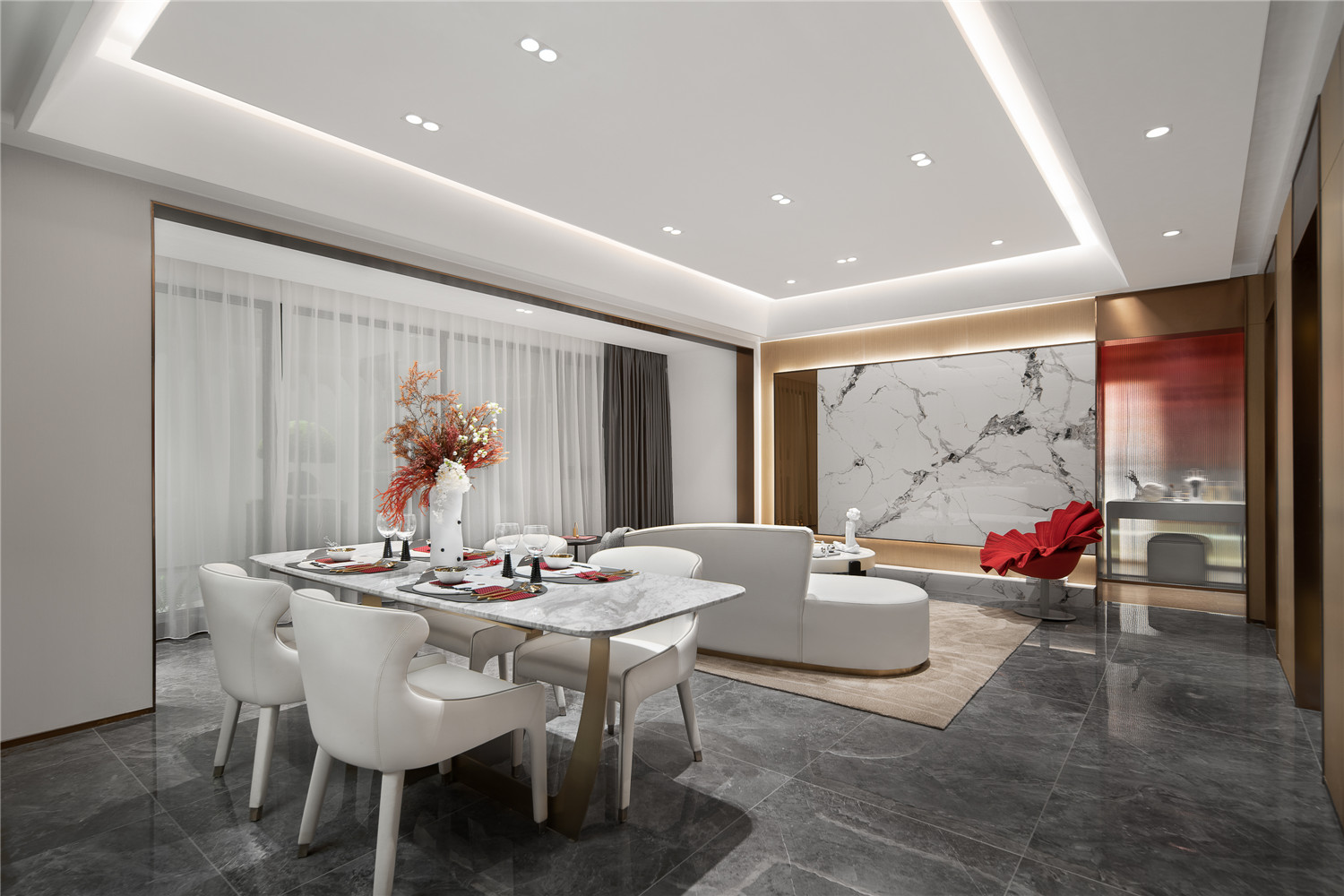 资阳天翊京皓·云麓177样板间丨中国资阳丨九度设计成都公司-26