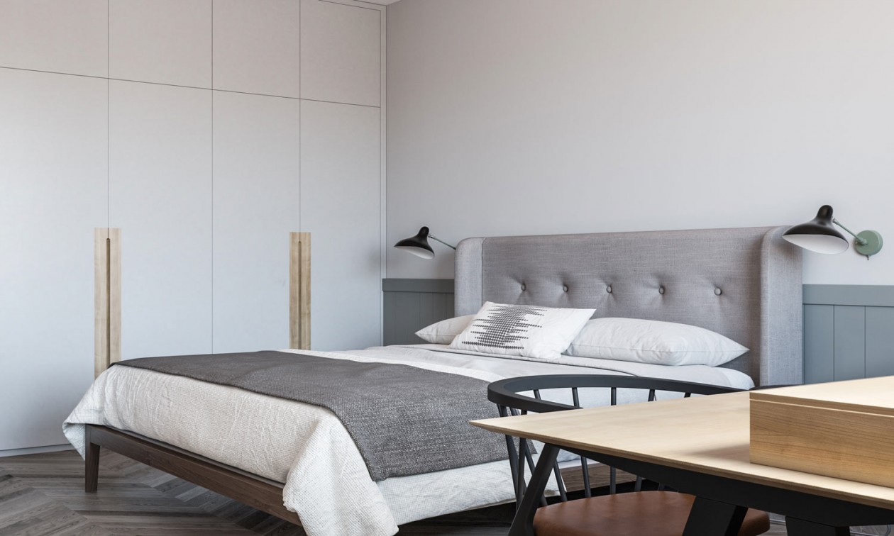 圣彼得堡68㎡小空间设计 既柔软又宁静-12