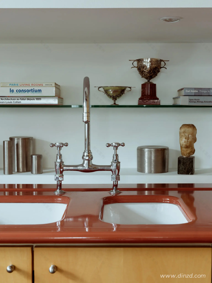 L’hôtel d’Hallwyll 公寓室内设计丨法国巴黎丨MarieAnne Derville-38