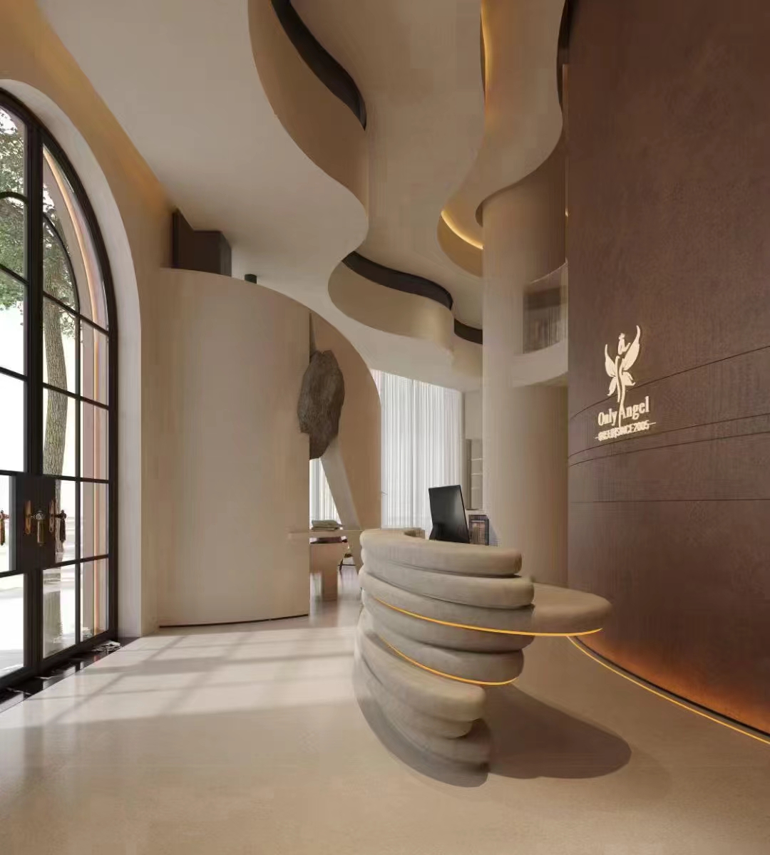 奶油风美容院-7