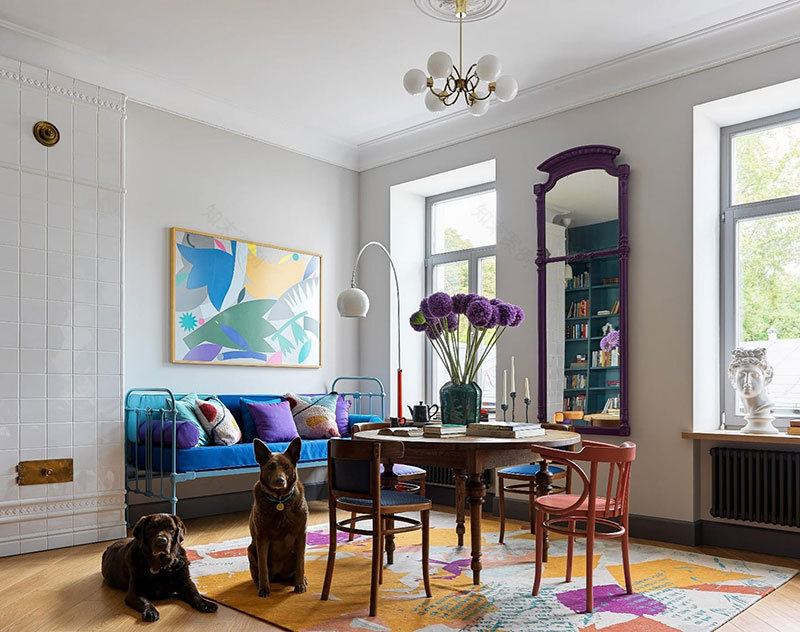 莫斯科历史建筑中的活力混搭空间-17