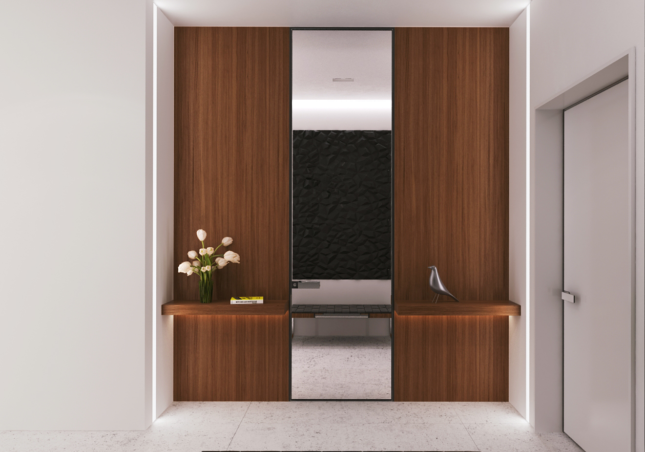 The interiors of the apartment 140 m in the residential complex Mirax park Alexandra Fedorova-19