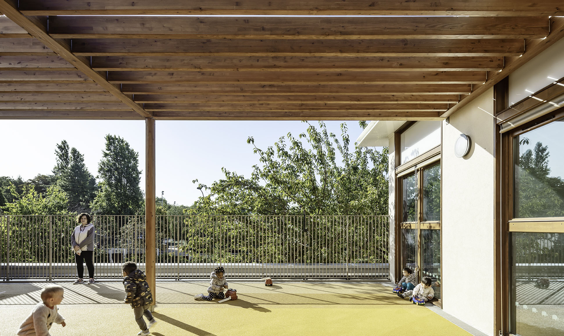 Ma· Jacob 托儿所丨法国巴黎丨Olivier Palatre architectes-23