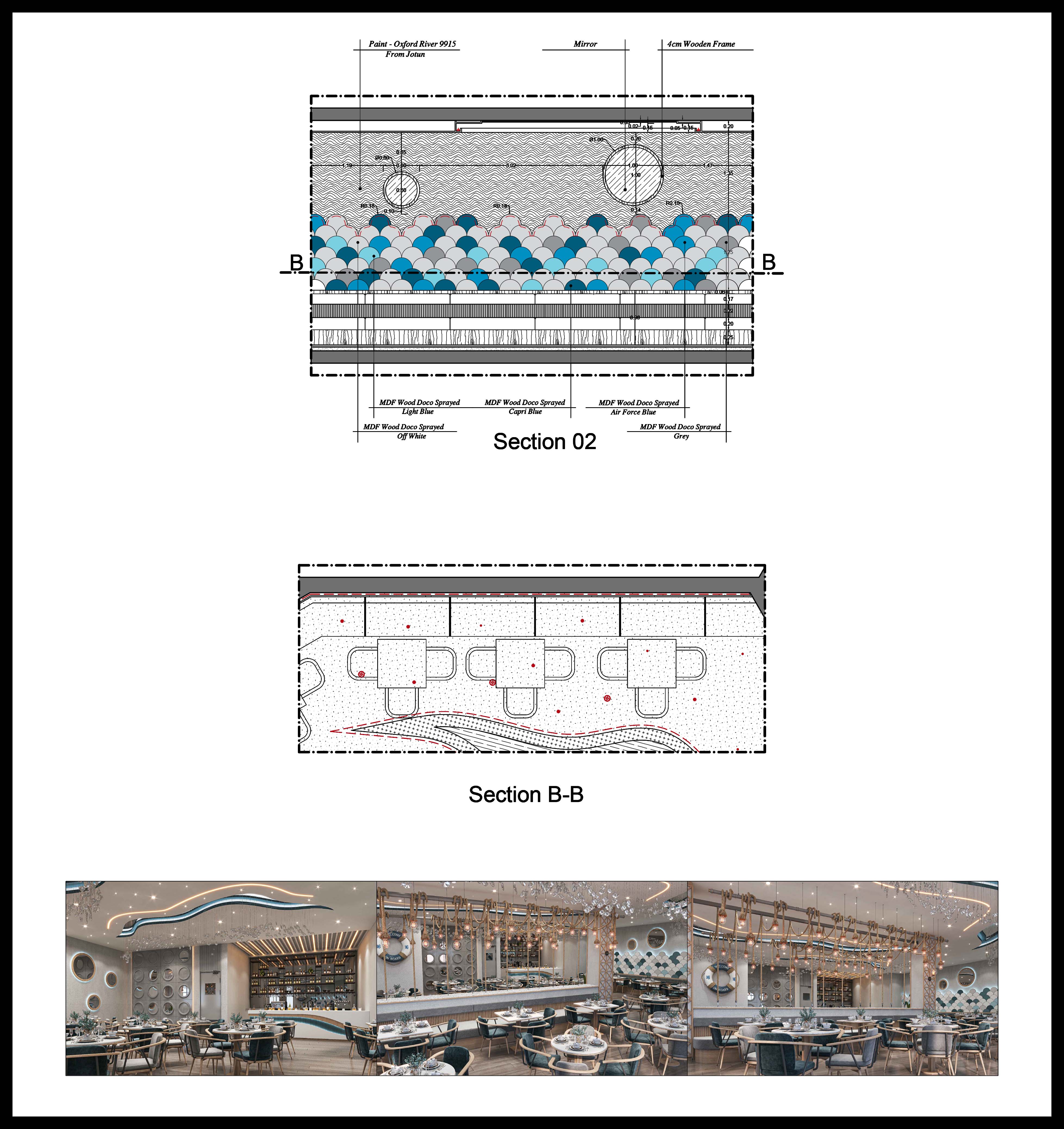 海鲜餐厅工作图纸丨ZIA Design&Construction-7
