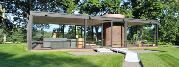 The Glass House（玻璃屋）丨美国康涅狄格丨Philip Johnson（菲利普·约翰逊）-39